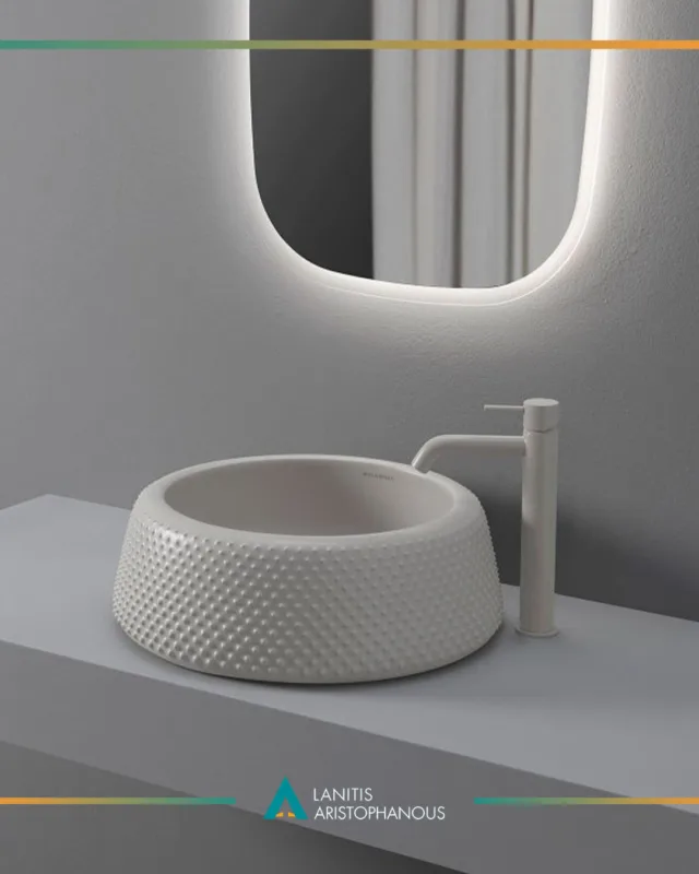 Meet Falala from Flaminia — a unique summery countertop washbasin. Inspired by African baskets, its dotted texture and soft shape turn everyday design into something special. Available in glossy, matte, and the stunning Crystal finish for a bold light-and-dark effect!✨

At @lanitisaristophanous `Quality Comes First’❗️

Visit your nearest showroom where our Client Advisors 👨‍💻 will help you explore the world of Sanitary Ware.

☎️ +357 22 814300
📪 info@lanitisaristophanous.com
🌐 www.lanitisaristophanous.com 

#LanitisAristophanous #Flaminia #ceramicaflaminia #FlaminiaFalala #SanityWare #Nicosia #Limassol #Paphos #Larnaca #Cyprus #CyprusExpats #ExpatsCyprus