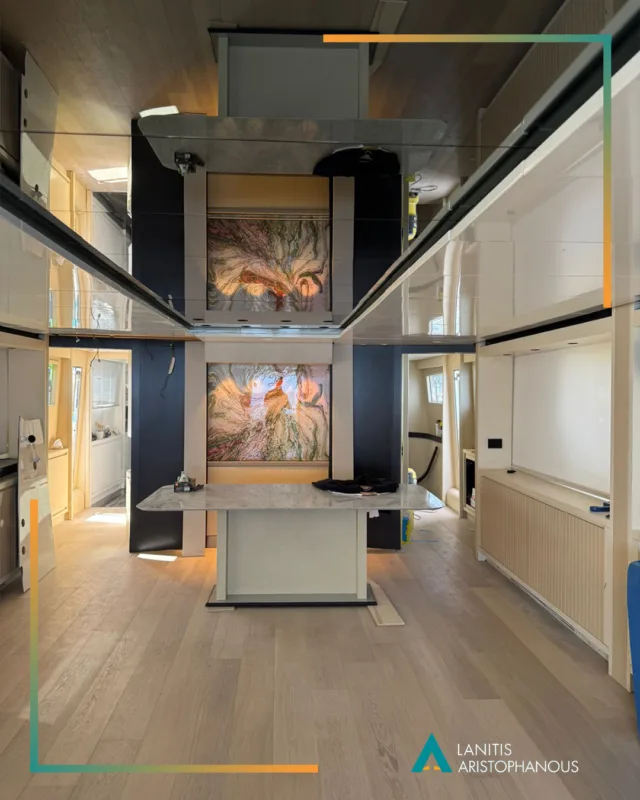 Pure luxury at sea 🌊✨ Just installed a stunning premium parquet floor aboard a gorgeous motor yacht docked in Limassol — now cruising the world in style.💚💛

At @lanitisaristophanous `Quality Comes First’❗️

☎️ +357 22 814300
📪 info@lanitisaristophanous.com
🌐 www.lanitisaristophanous.com 

#LanitisAristophanous #Craftsmanship #Expertise #Nicosia #Limassol #Paphos #Larnaca #Cyprus #CyprusExpats #ExpatsCyprus